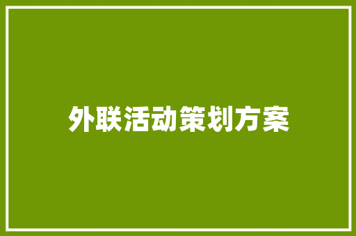 企业实施计划书,引领企业发展的战略蓝图